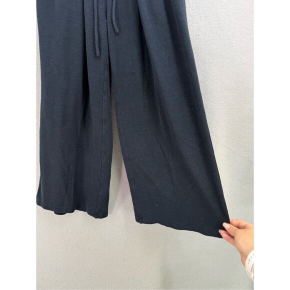 Anthropologie Daily Practice Womens Blue High Rise Wide-Leg Lounge Pants Size XS - Picture 4 of 10